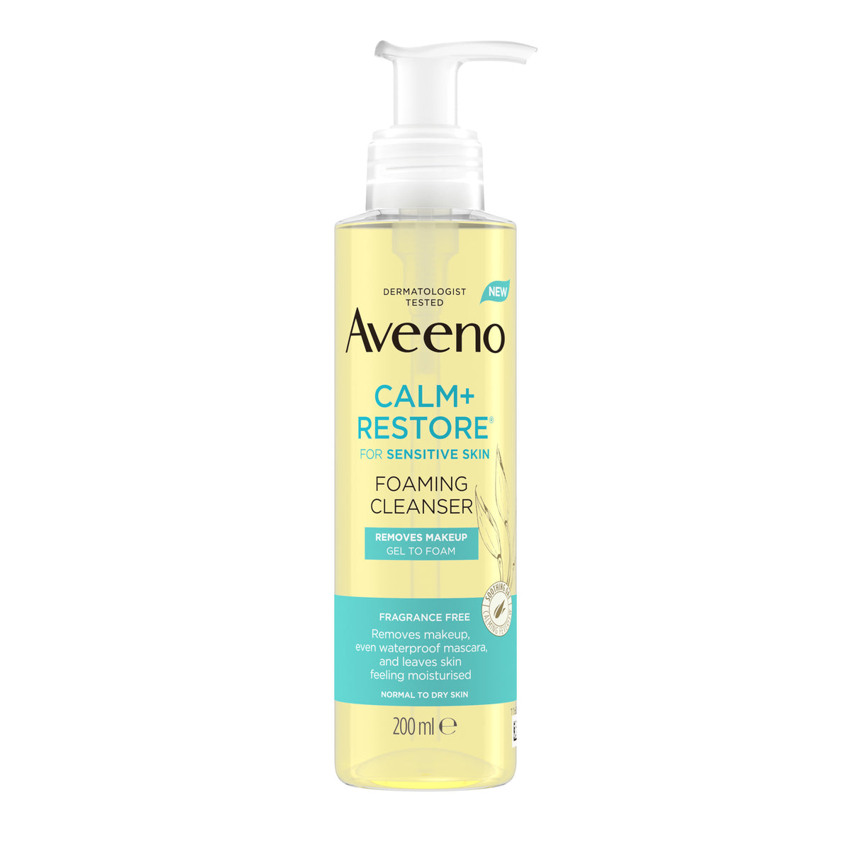 AVEENO Face Foaming Cleanser 200ml