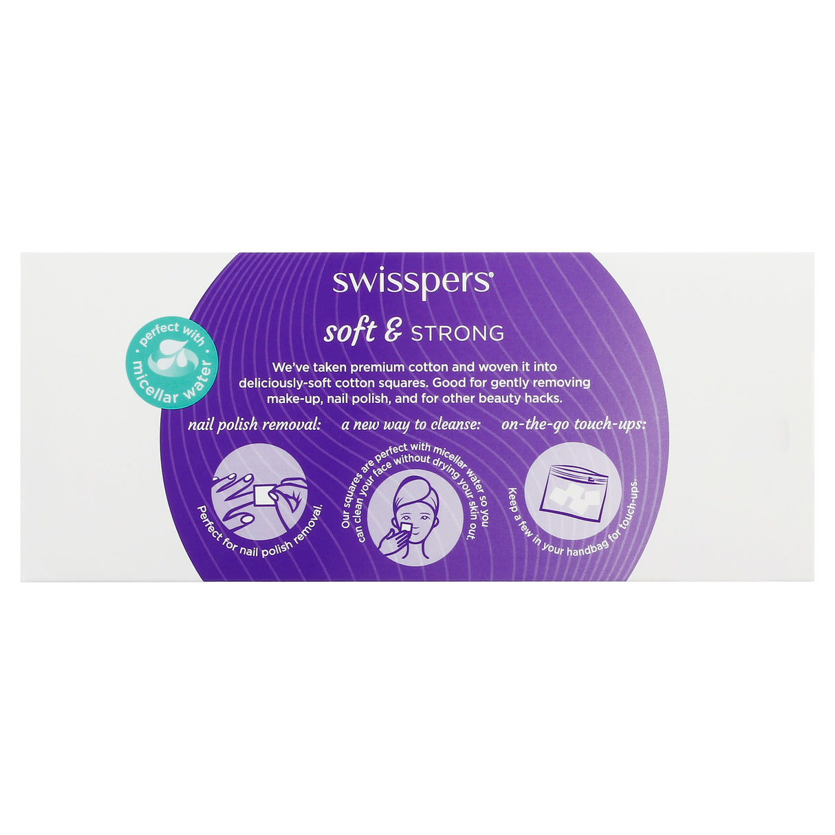 Swisspers Cotton Squares 150's