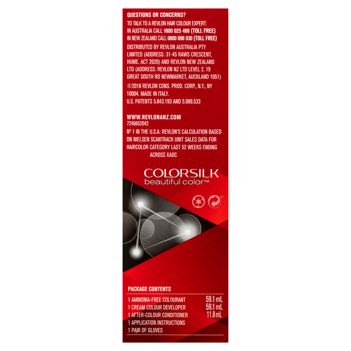 Revlon Colorsilk Beautiful Color 42 Medium Auburn