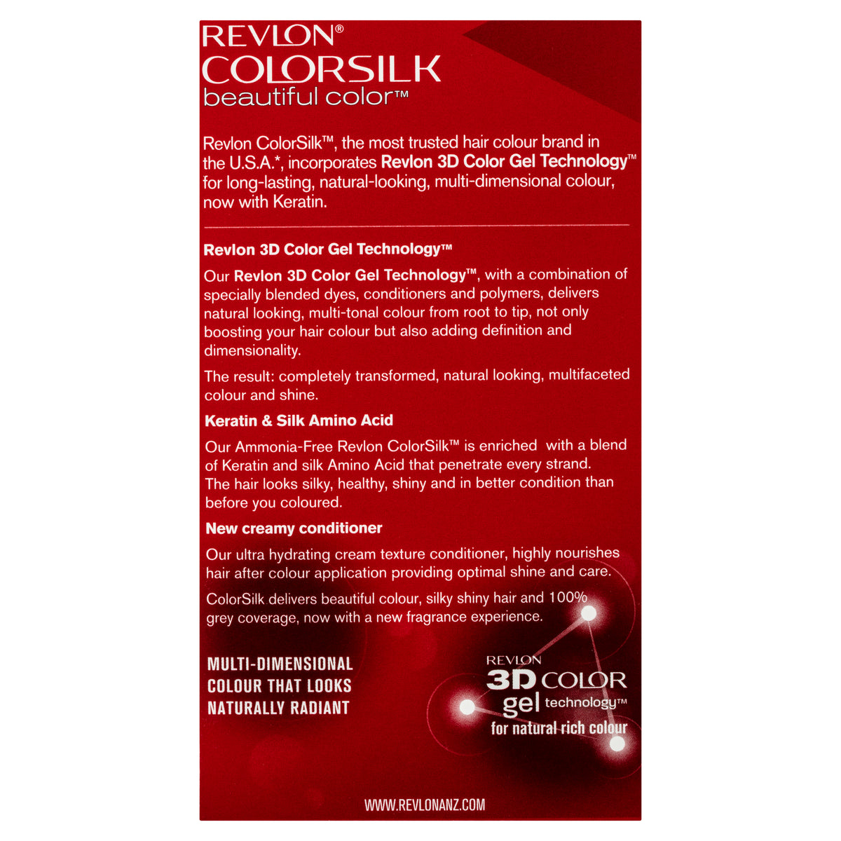 Revlon ColorSilk Beautiful Color 32 Dark Mahogany Brown