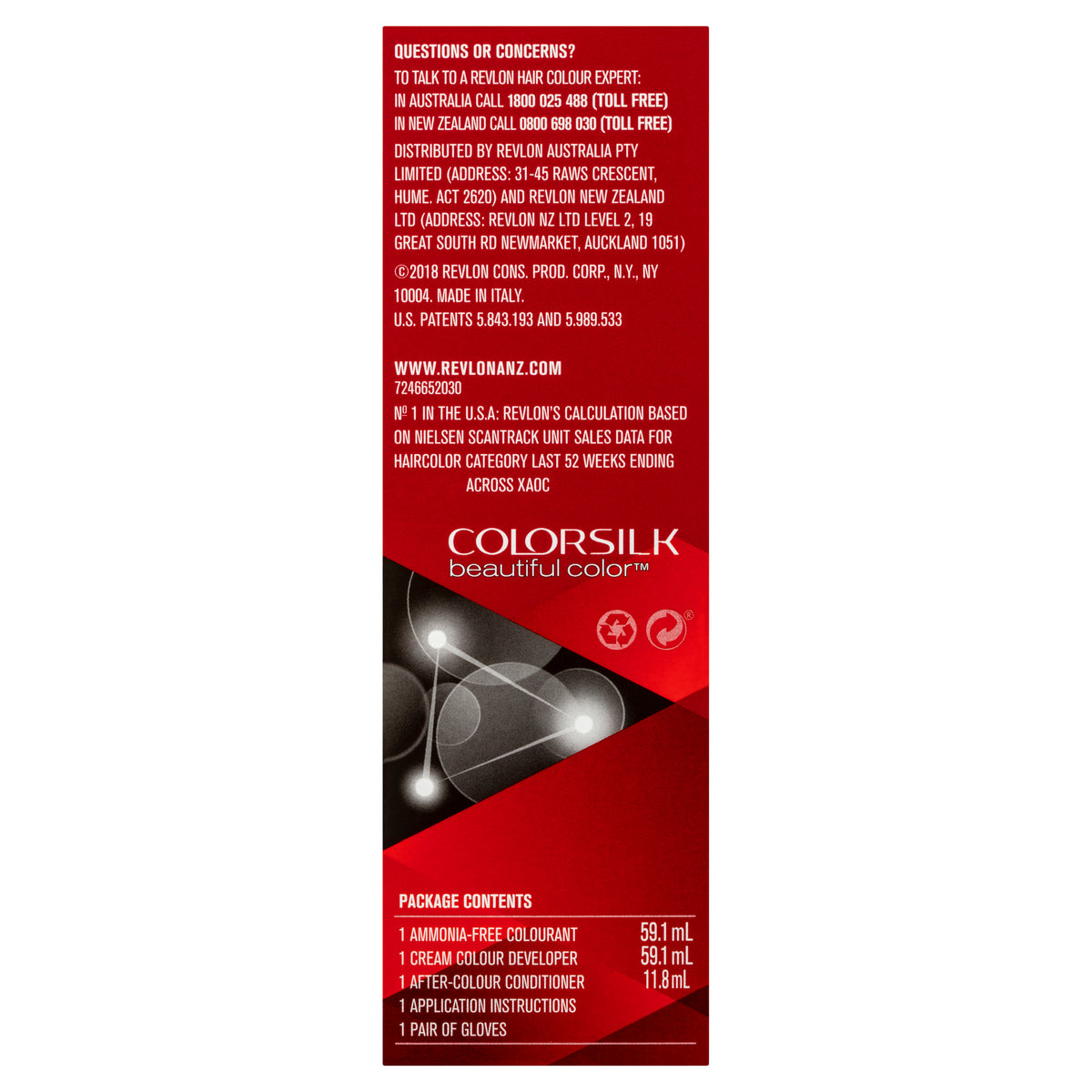 Revlon Colorsilk Beautiful Color 30 Dark Brown