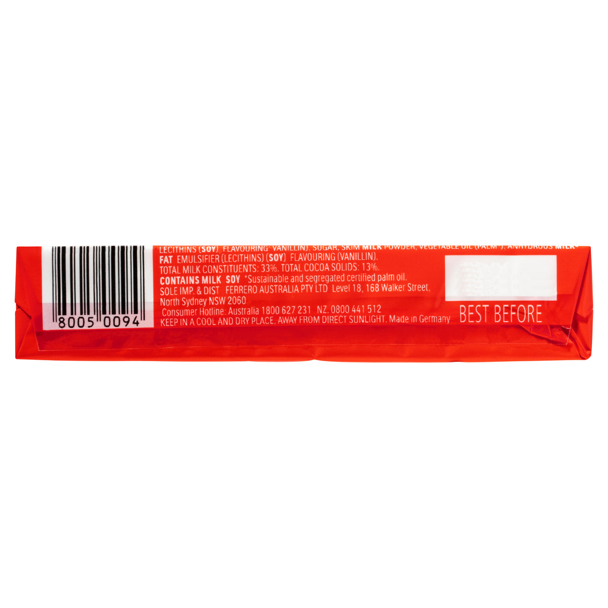 Kinder Chocolate T1 21g