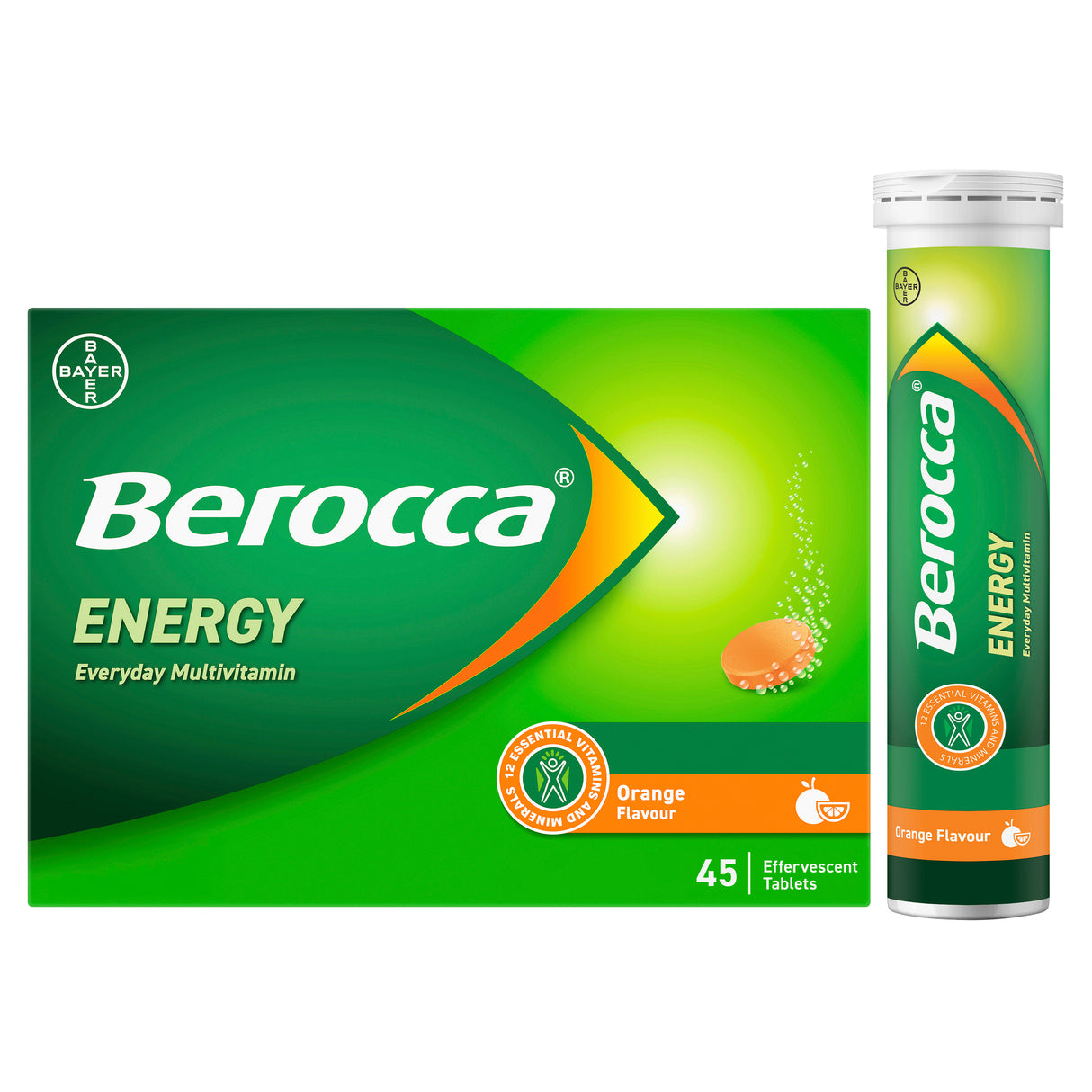 Berocca Energy Orange 45 Tablets
