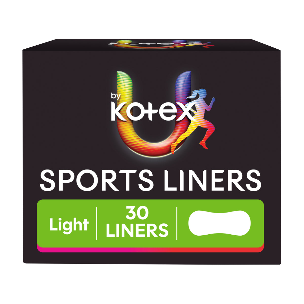 U by Kotex Sport Liners 30 Pack