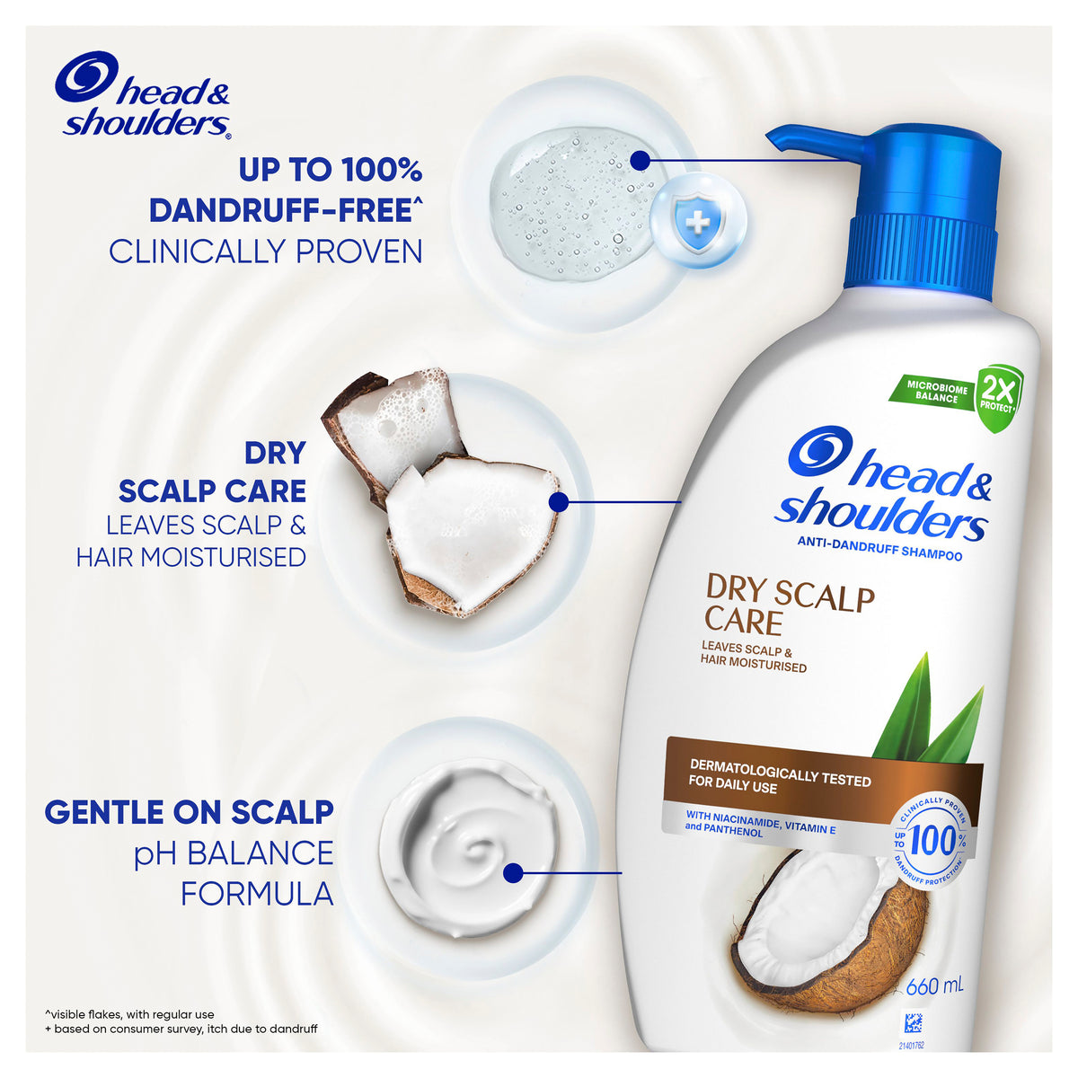 Head & Shoulders Dry Scalp Shampoo 660ml