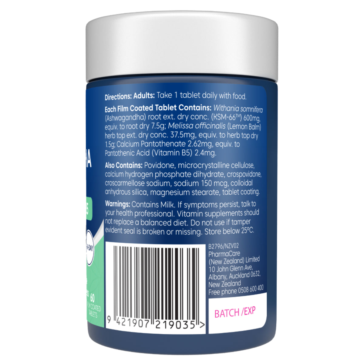 Bioglan Ashwagandha Plus 60 Tablets