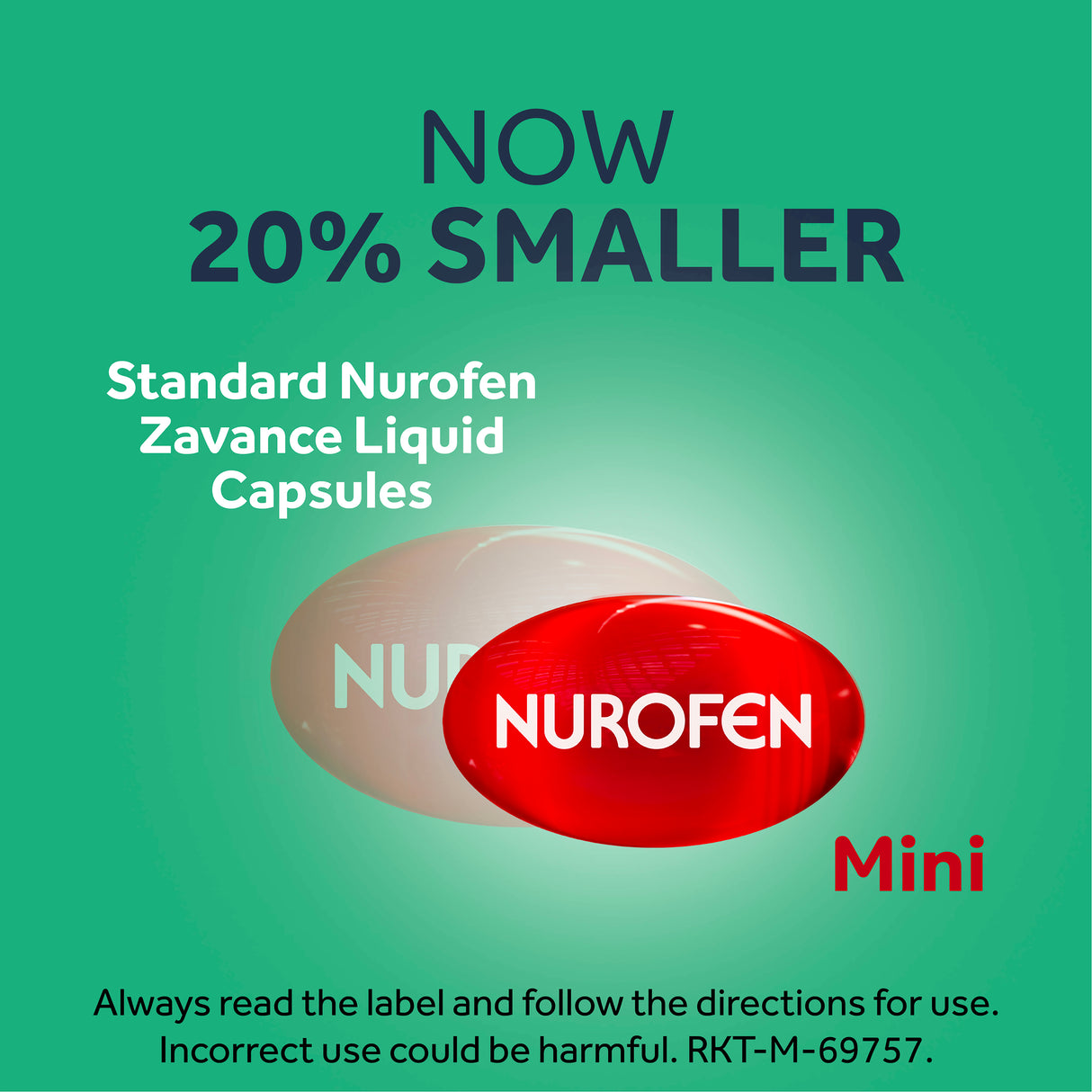 NUROFEN Zavance Mini Liquid Caps 16s