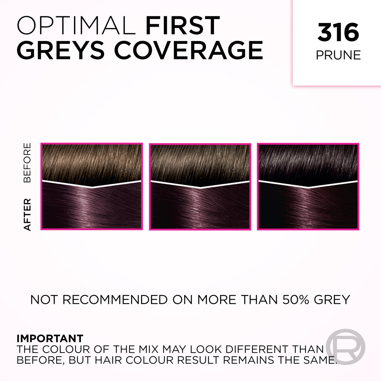 L'Oréal Paris Casting Crème Gloss Semi-Permanent Hair Colour - 316 Plum (Ammonia Free)