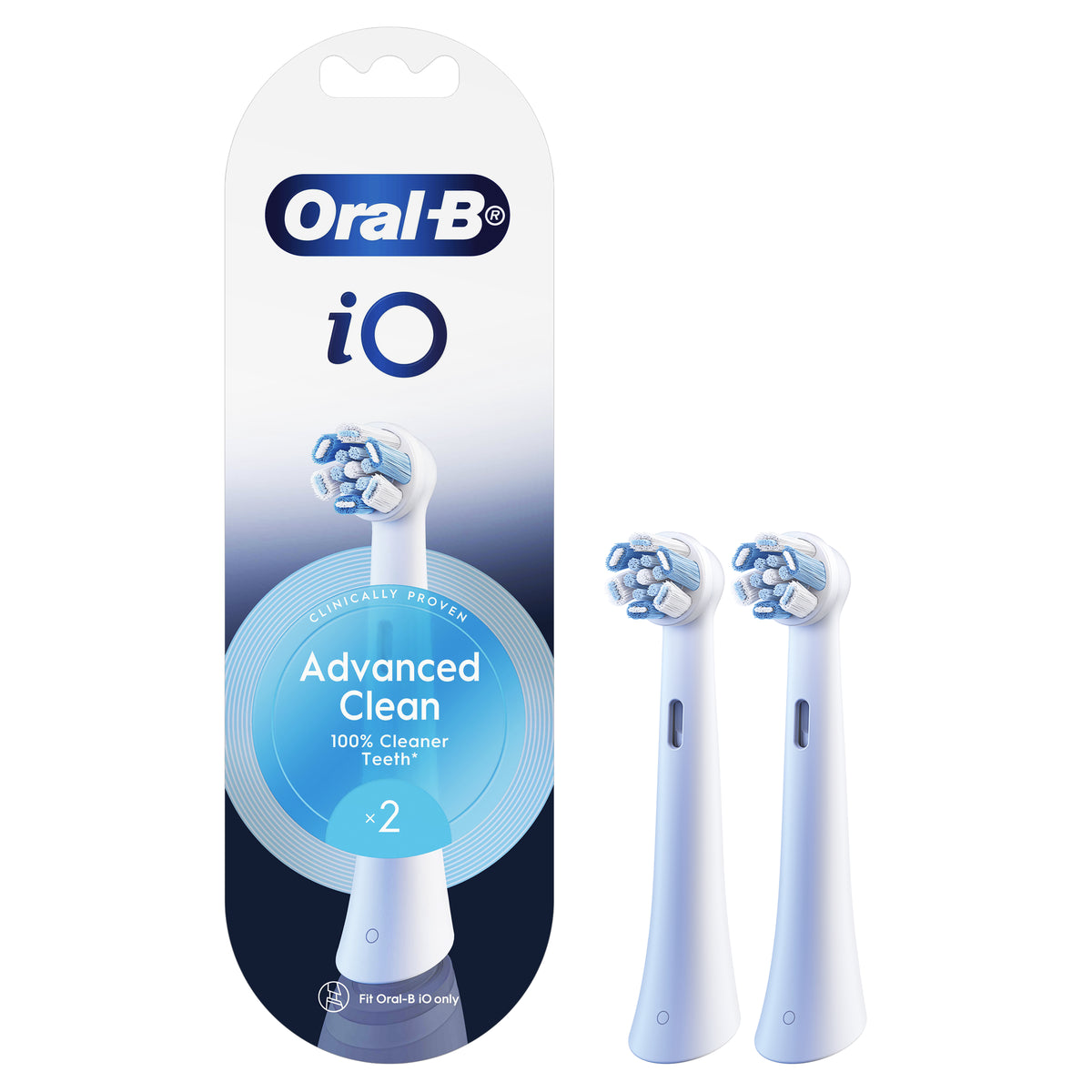 Oral-B IO (R) Advanced Clean Wht 2pk