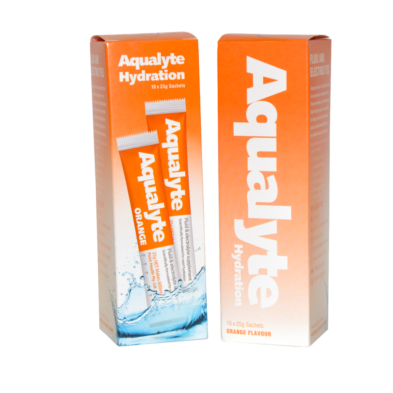 Aqualyte 25g Sachets Orange (10 pk)