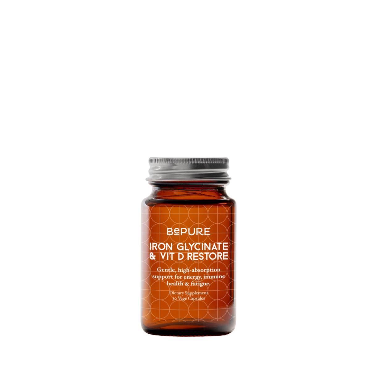 BePure Iron Glycinate & Vit D Restore 30s