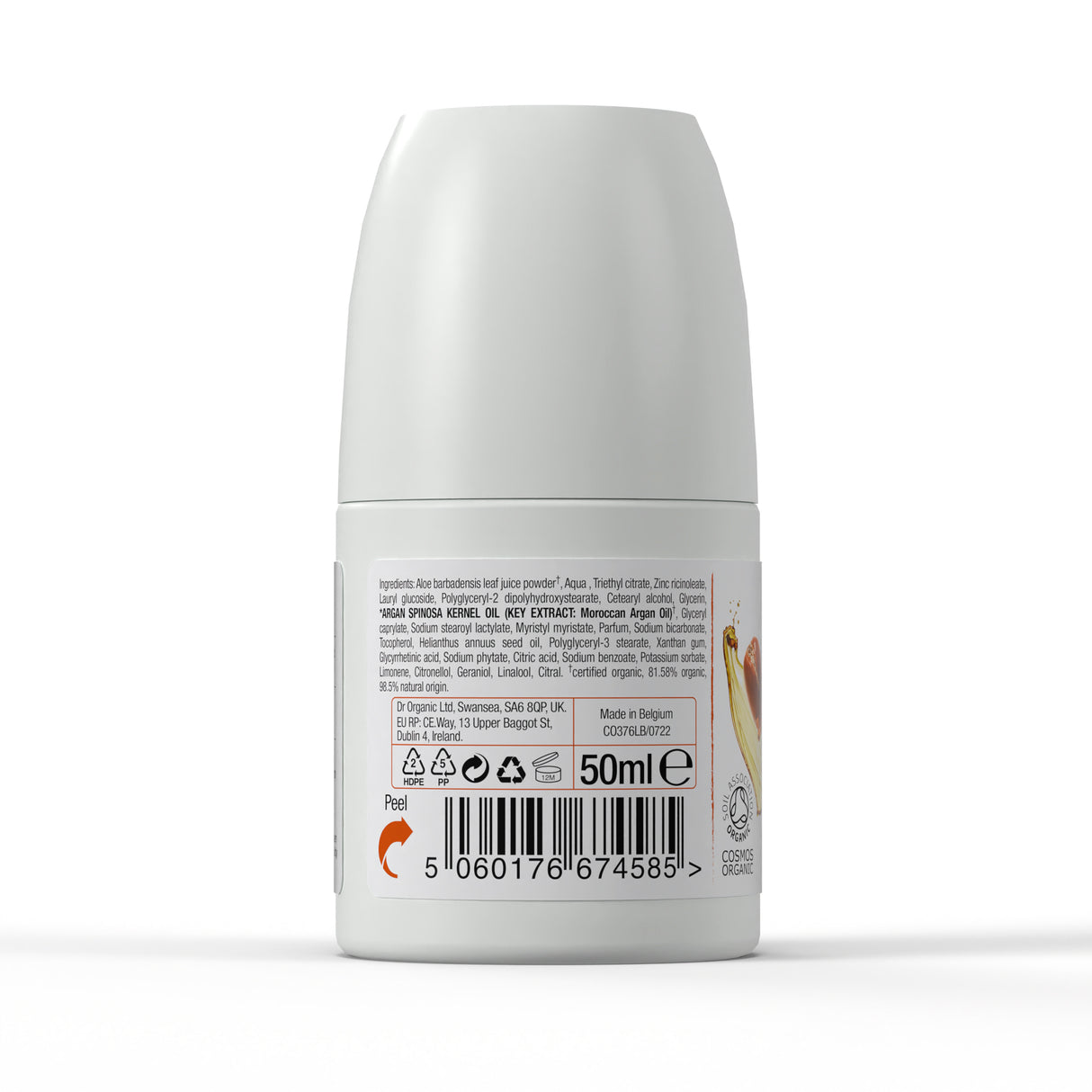 Dr. Organic Moroccan Argan Oil Deodorant 50ml