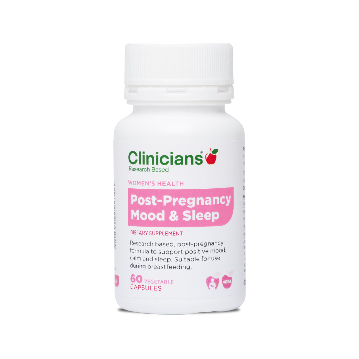 Clinicians Post Pregnancy Mood + Sleep Caps 60