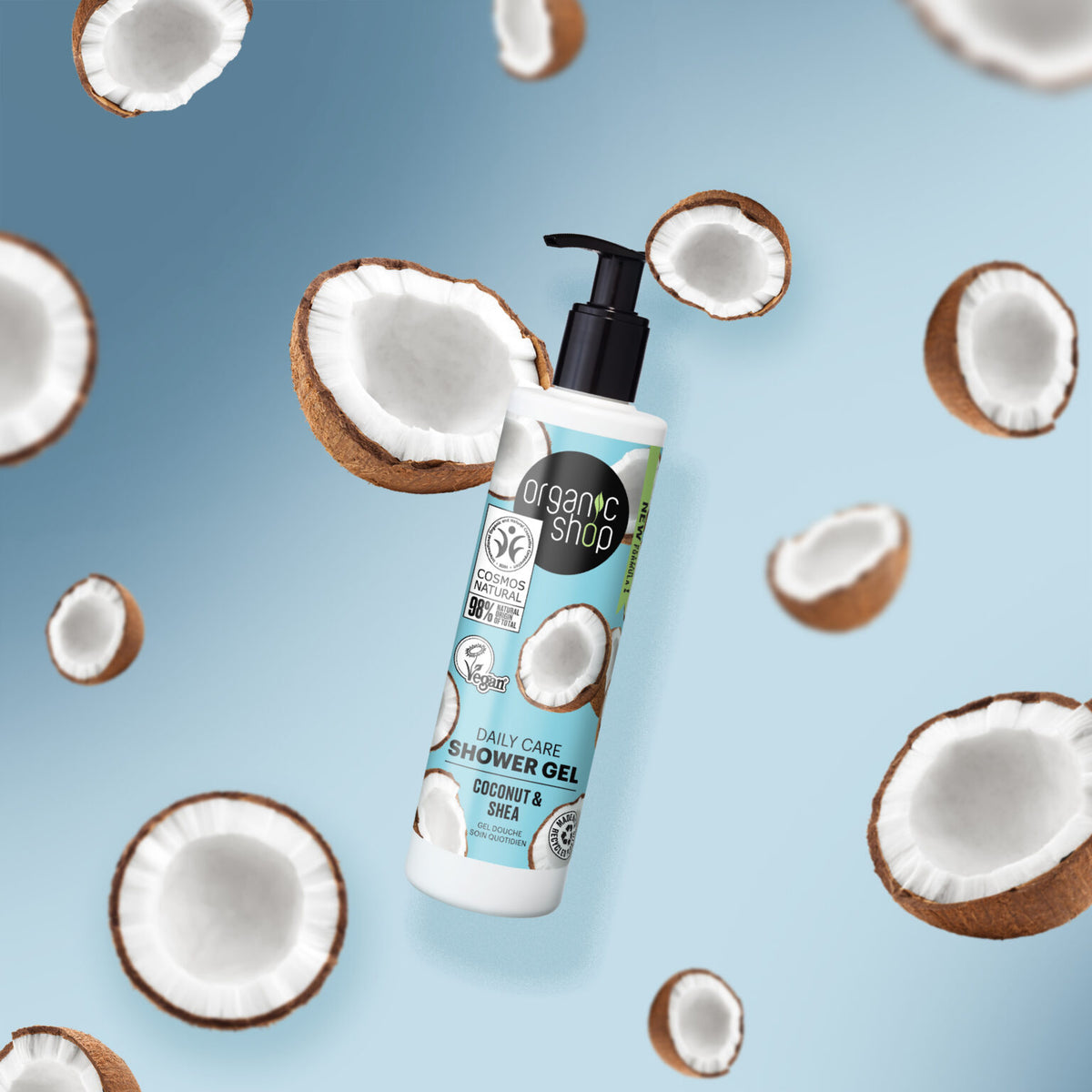 ORGANIC SHOP Shower Gel Coconut & Shea 280ml