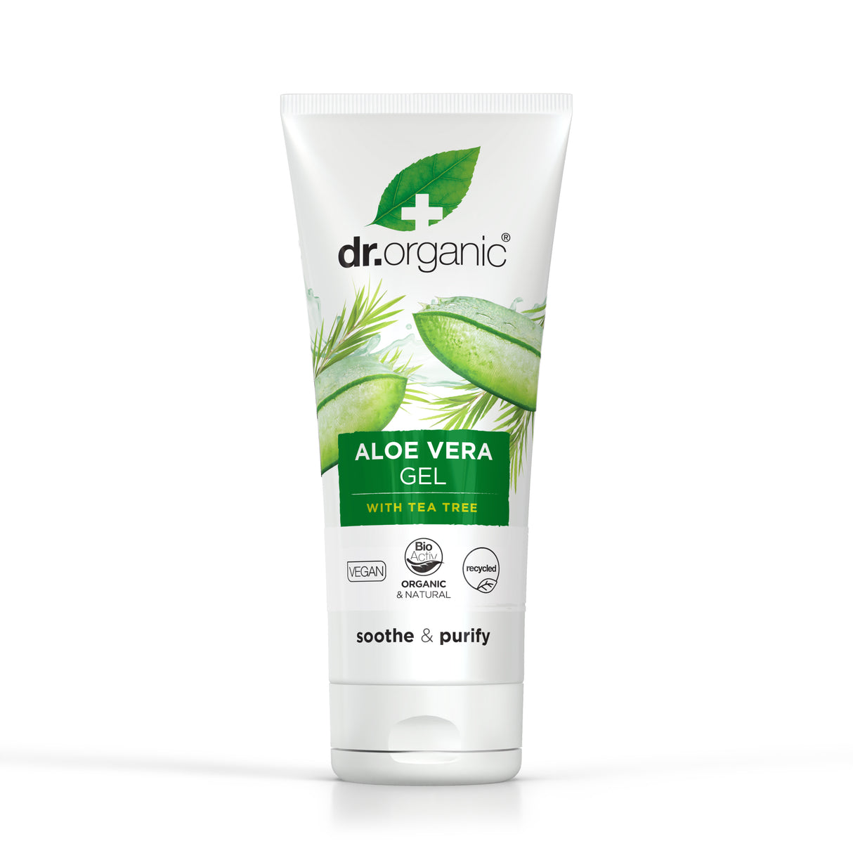 Dr. Organic Aloe Vera Gel with Tea Tree Oil 200ml