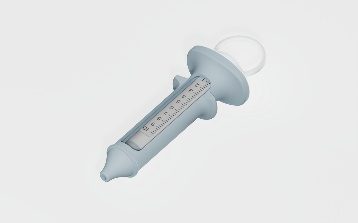 DoseBuddy 10ml Reusable Syringe Kit Blue