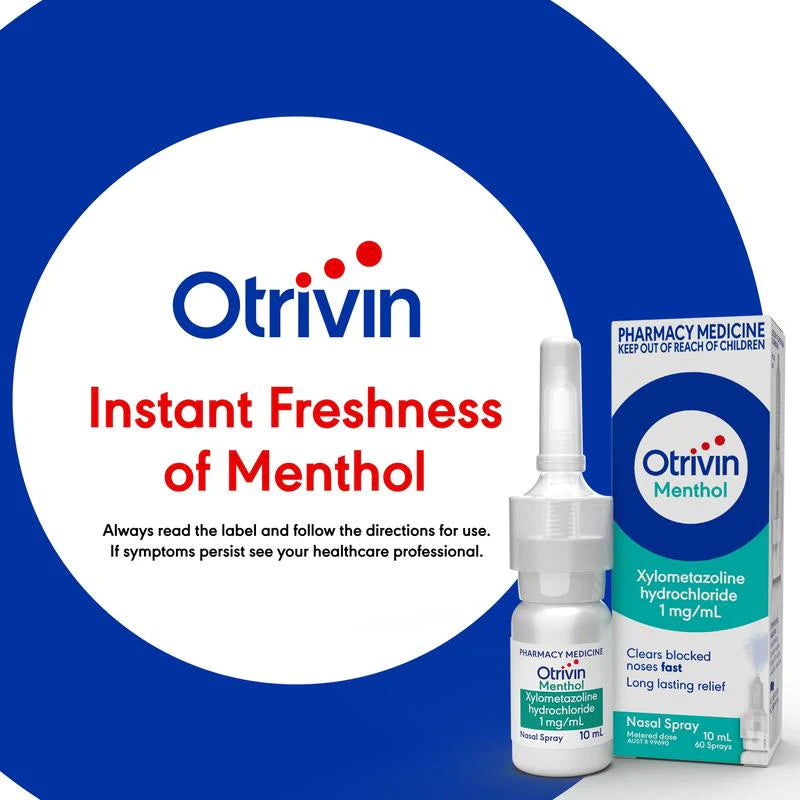 Otrivin Adult Menthol Nasal Spray 10 mL