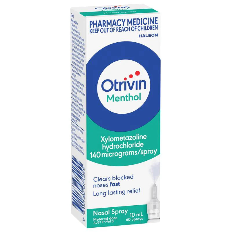 Otrivin Adult Menthol Nasal Spray 10 mL