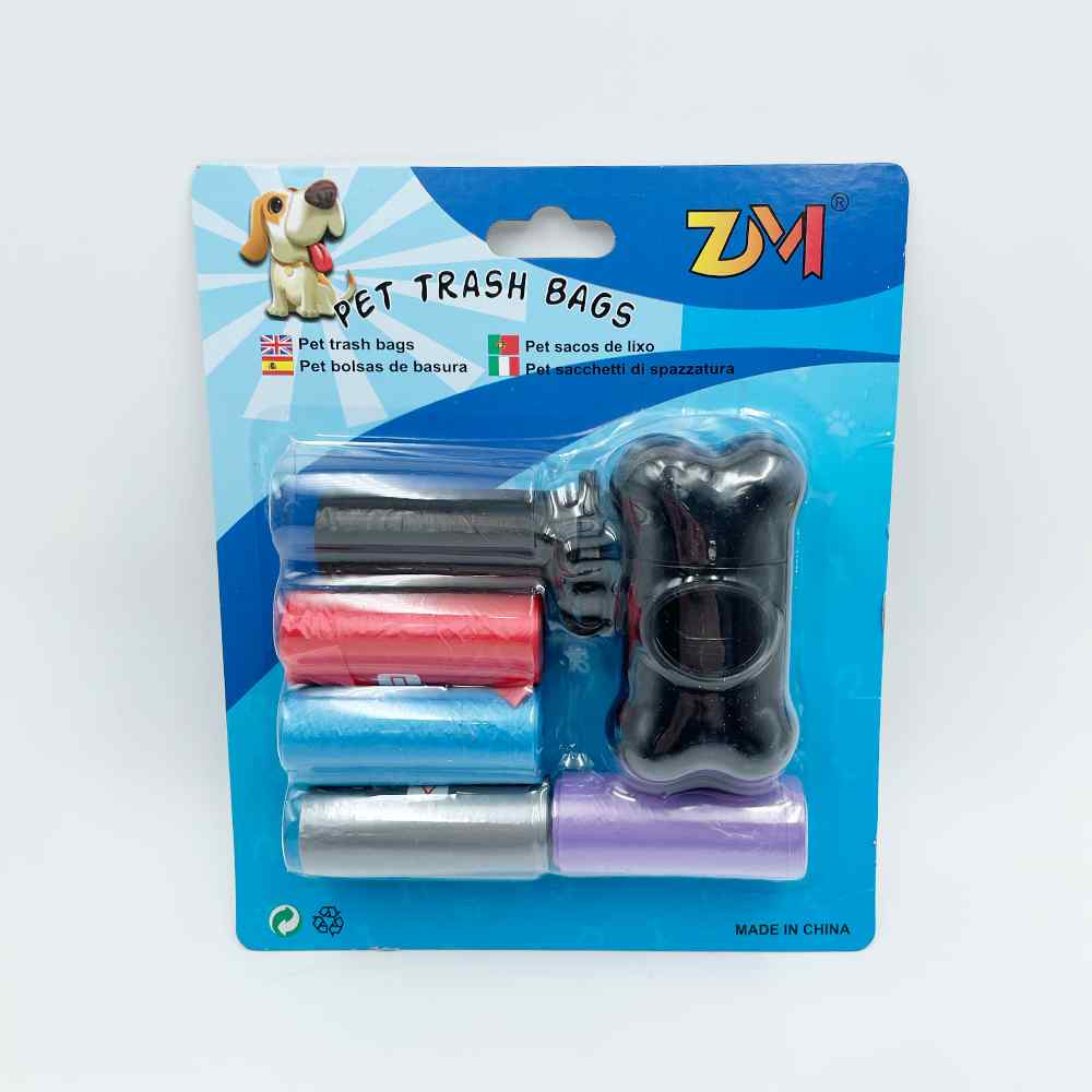 HB&Co Dog Poop Bags with Carrier