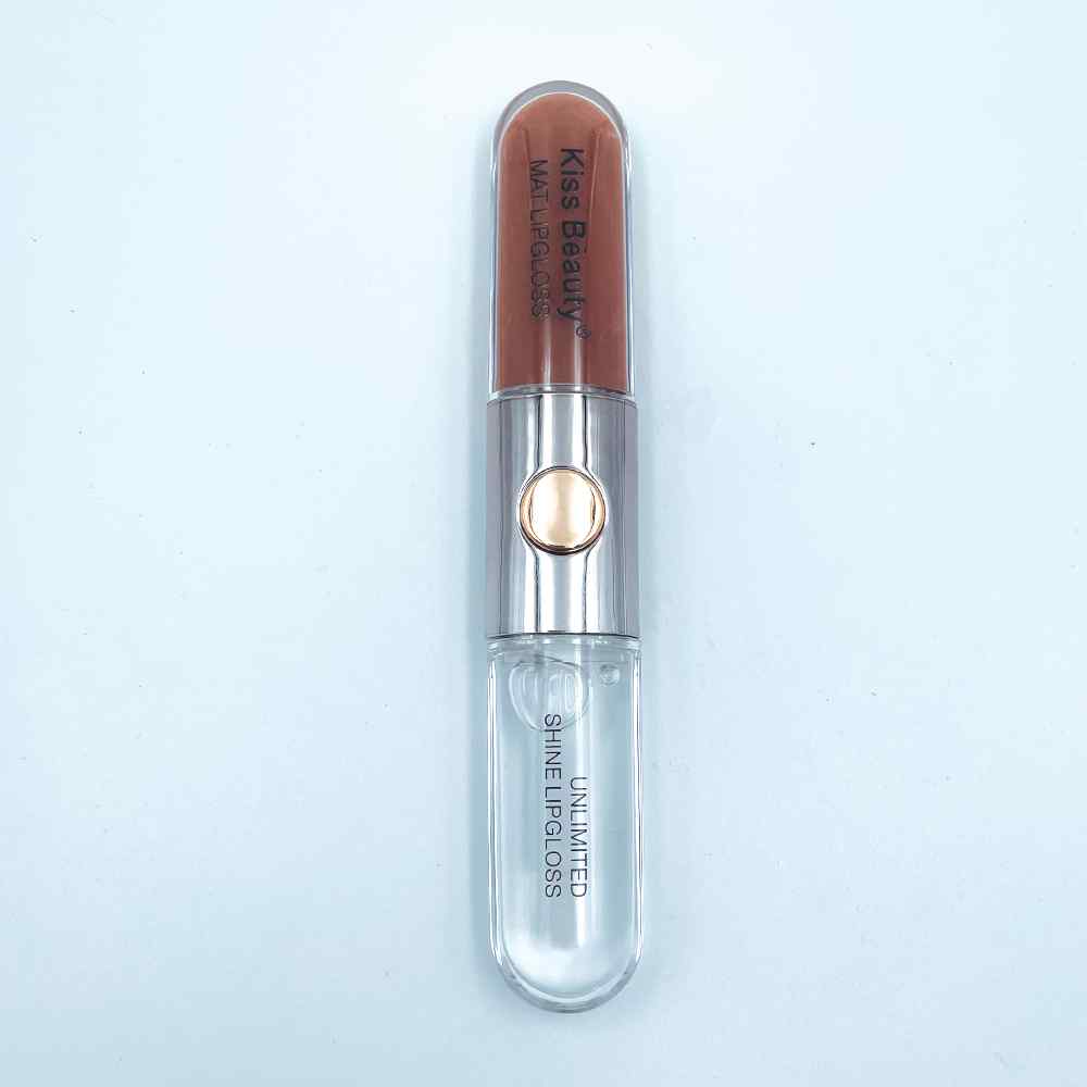 Kiss Beauty Lipgloss Bicolour 2 in 1