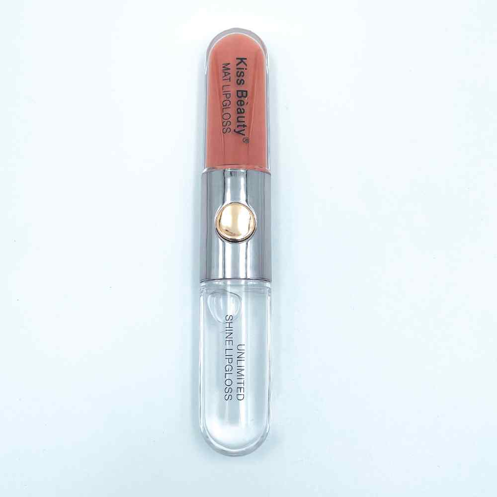 Kiss Beauty Lipgloss Bicolour 2 in 1