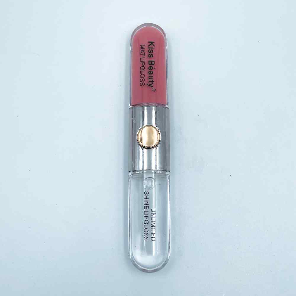 Kiss Beauty Lipgloss Bicolour 2 in 1