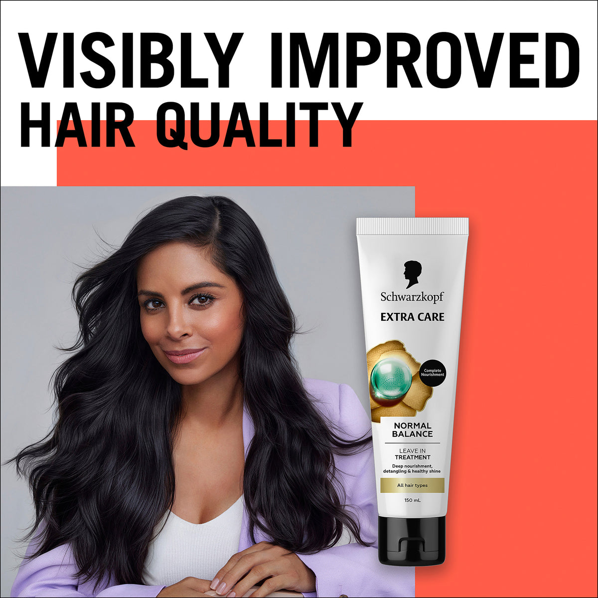 Schwarzkopf Extra Care Normal Balance Nourishing Leave in Treatment 150mL