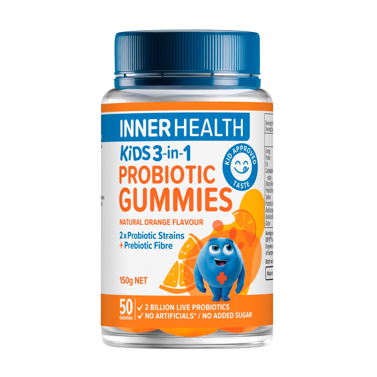 Inner Health Kids 3in1 Probiotic Gummies 50s