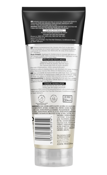 John Frieda Profiller Thickening Shampoo 250ml