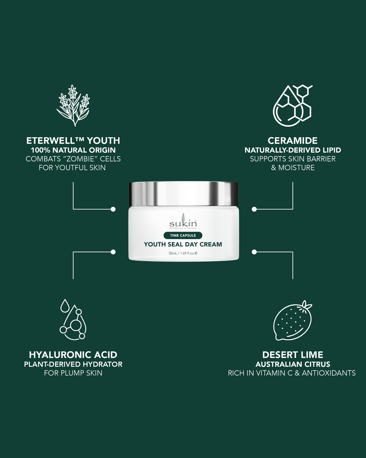 TIME CAPSULE YOUTH SEAL DAY CREAM 50ML