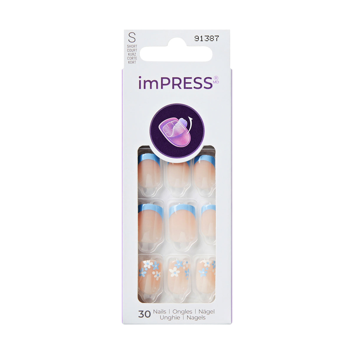 Kiss Impress Nails Snooze