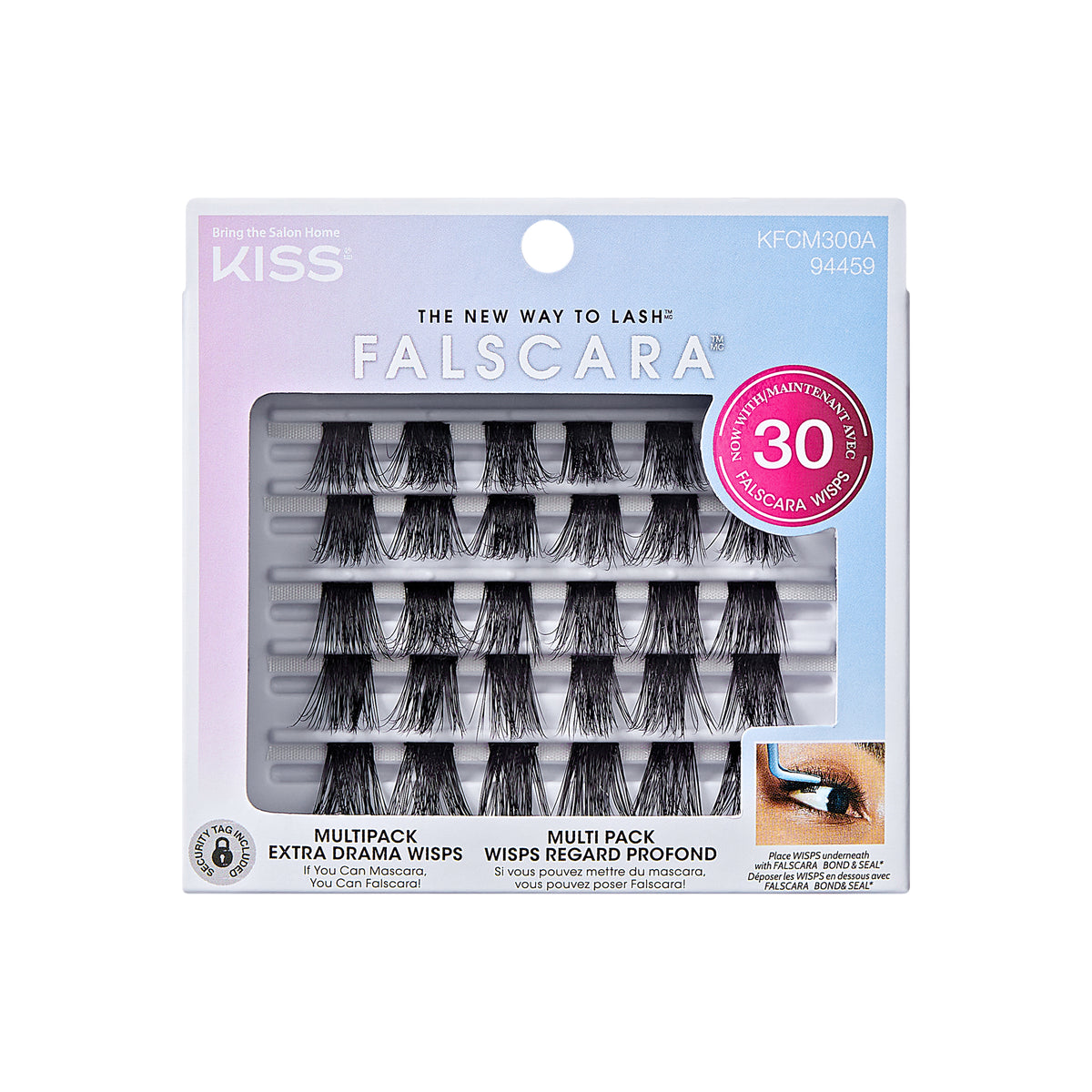 Kiss Falscara Extra Drama Wisps 30pk
