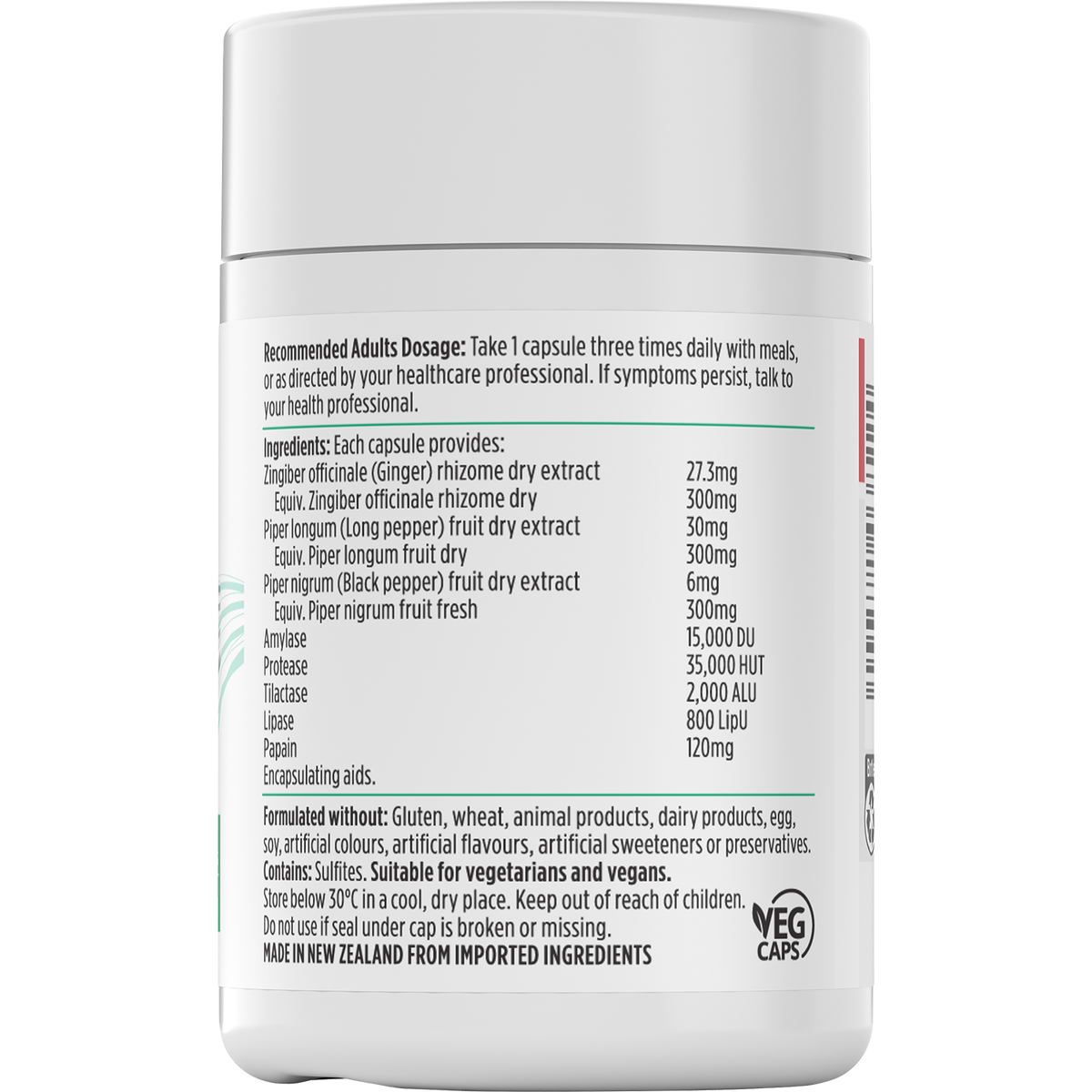 Nutra-Life Digestive Enzymes 60 Capsules