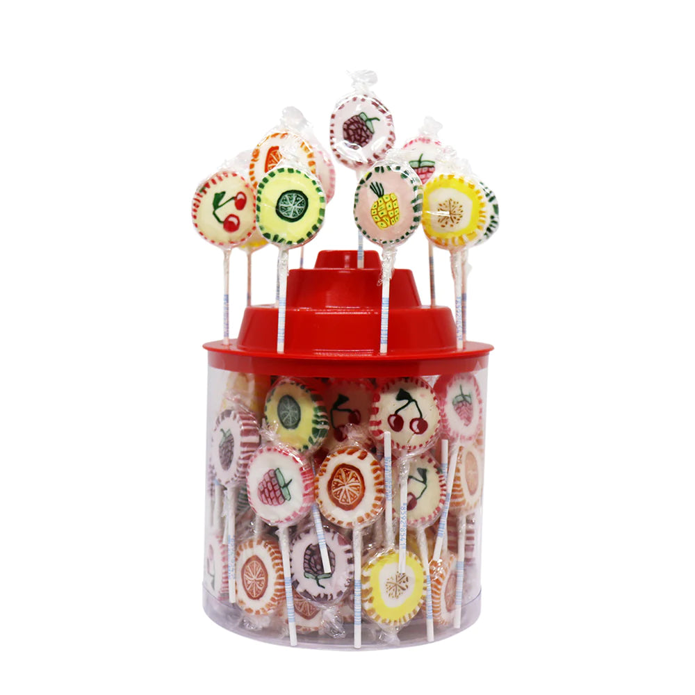 SCL Stevia Lollipop Asst Flav. 12g