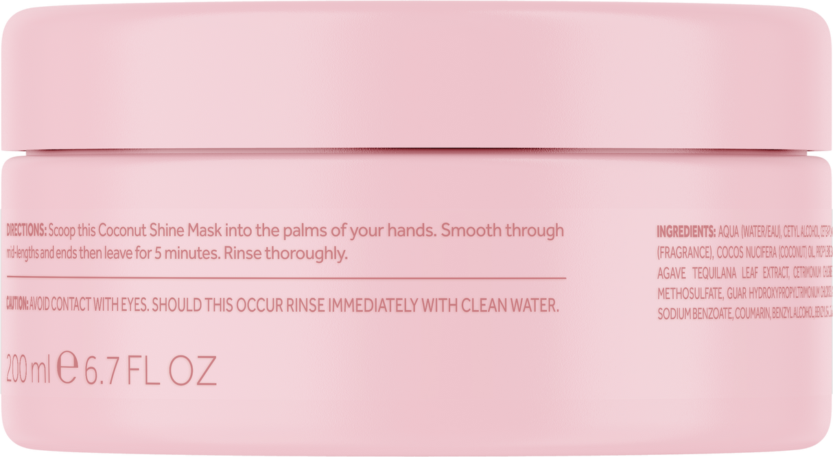 Lee Stafford Coco Loco Shine Mask Treatment Agave 200ml