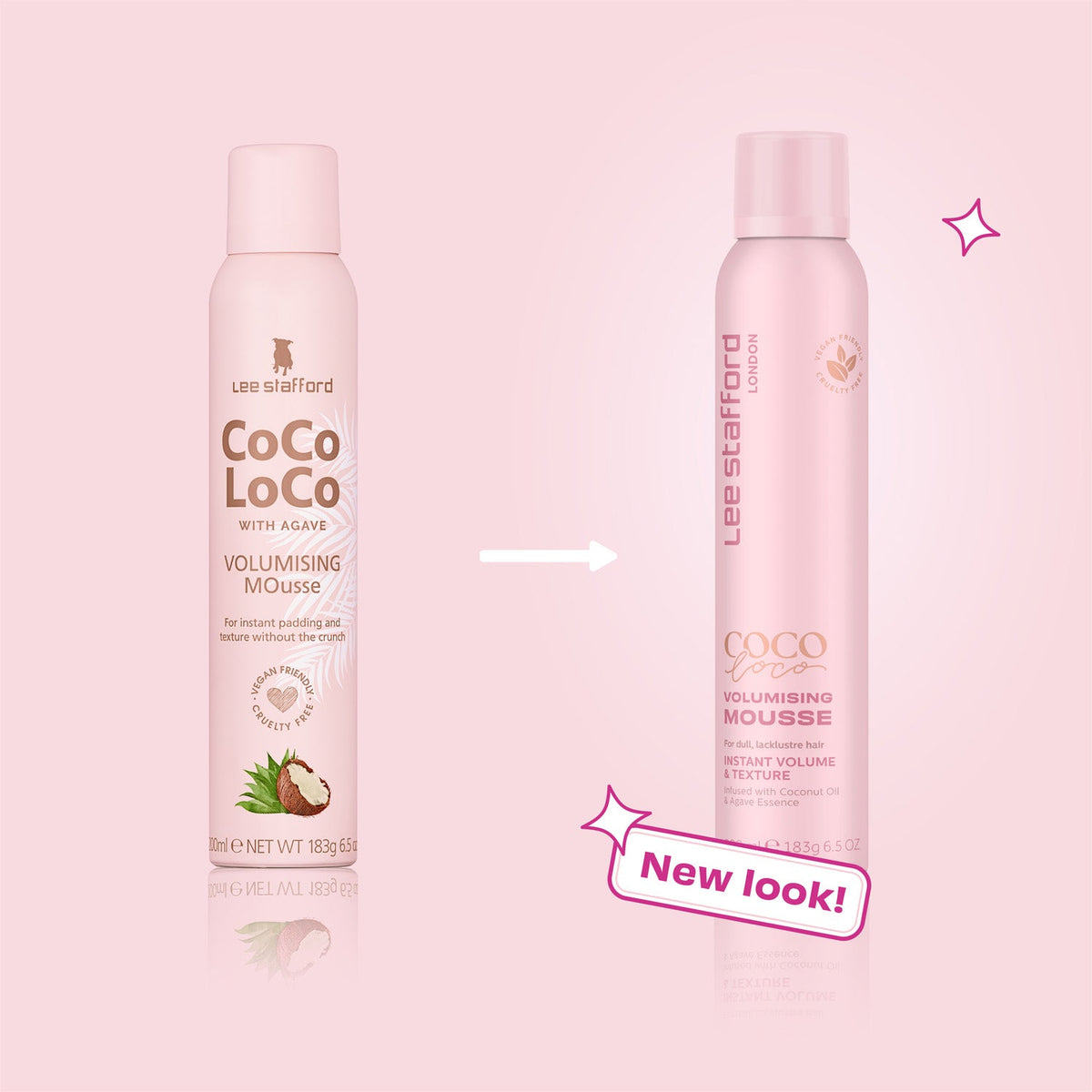 Lee Stafford Coco Loco Volumising Mousse 200ml