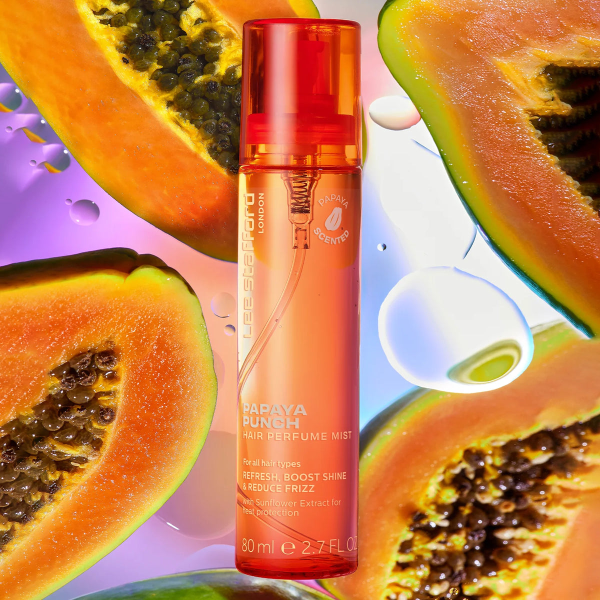 Lee Stafford Hair Perfume Mist Papaya Punch 80ml