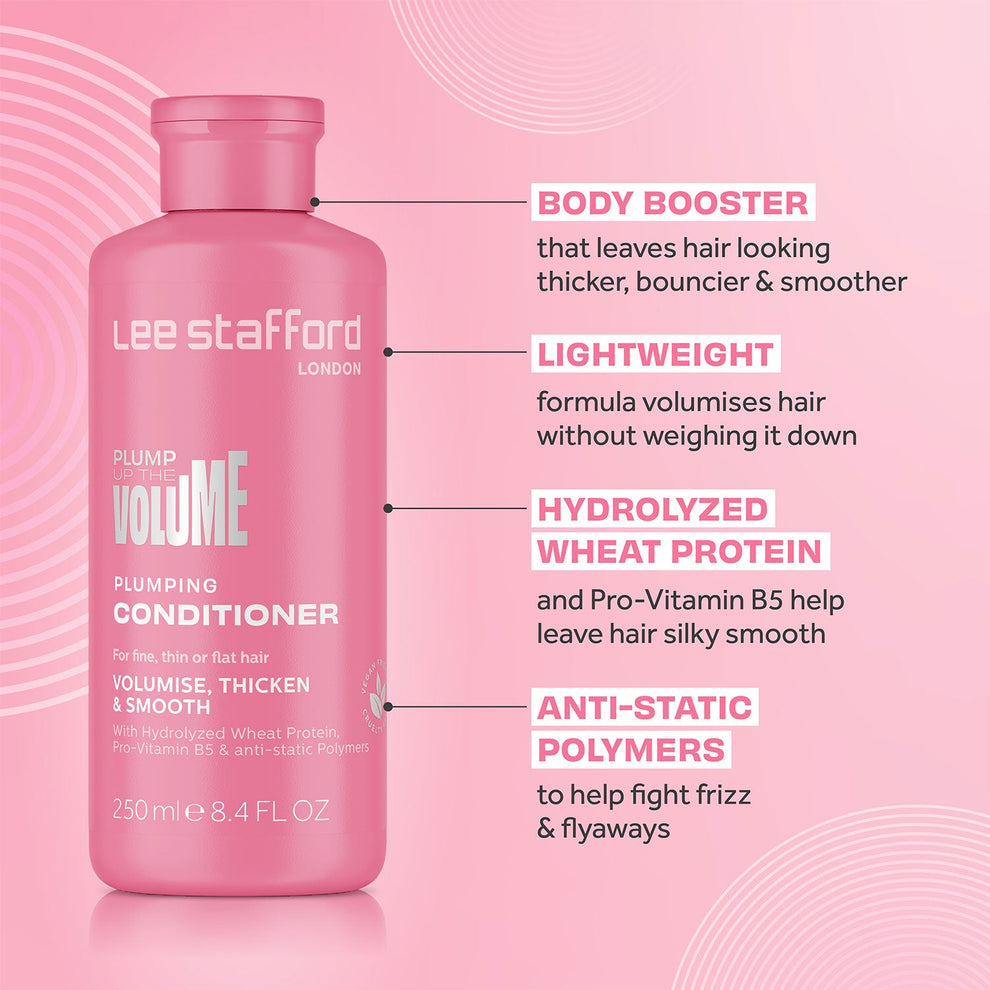 Lee Stafford Plump Up The Volume Plumping Conditioner 250ml