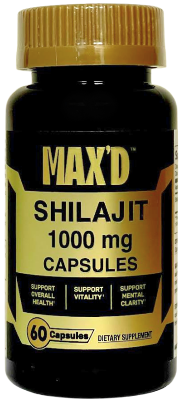 MAX'D Shilajit Capsules 60s