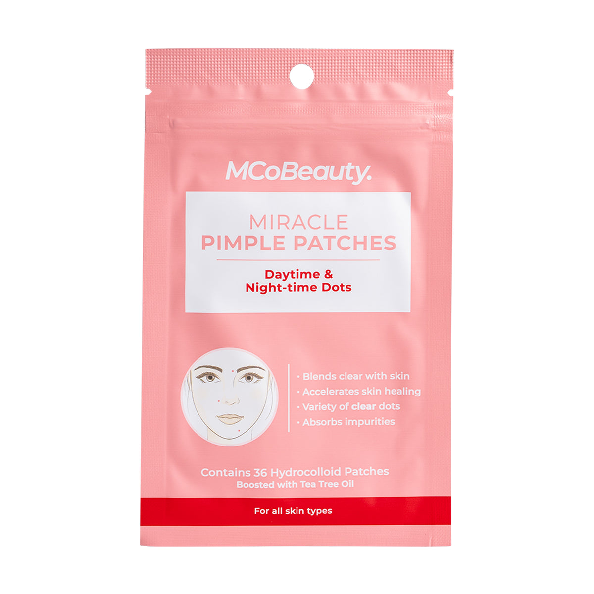MCoBeauty Miracle Pimple Patches - 36pk
