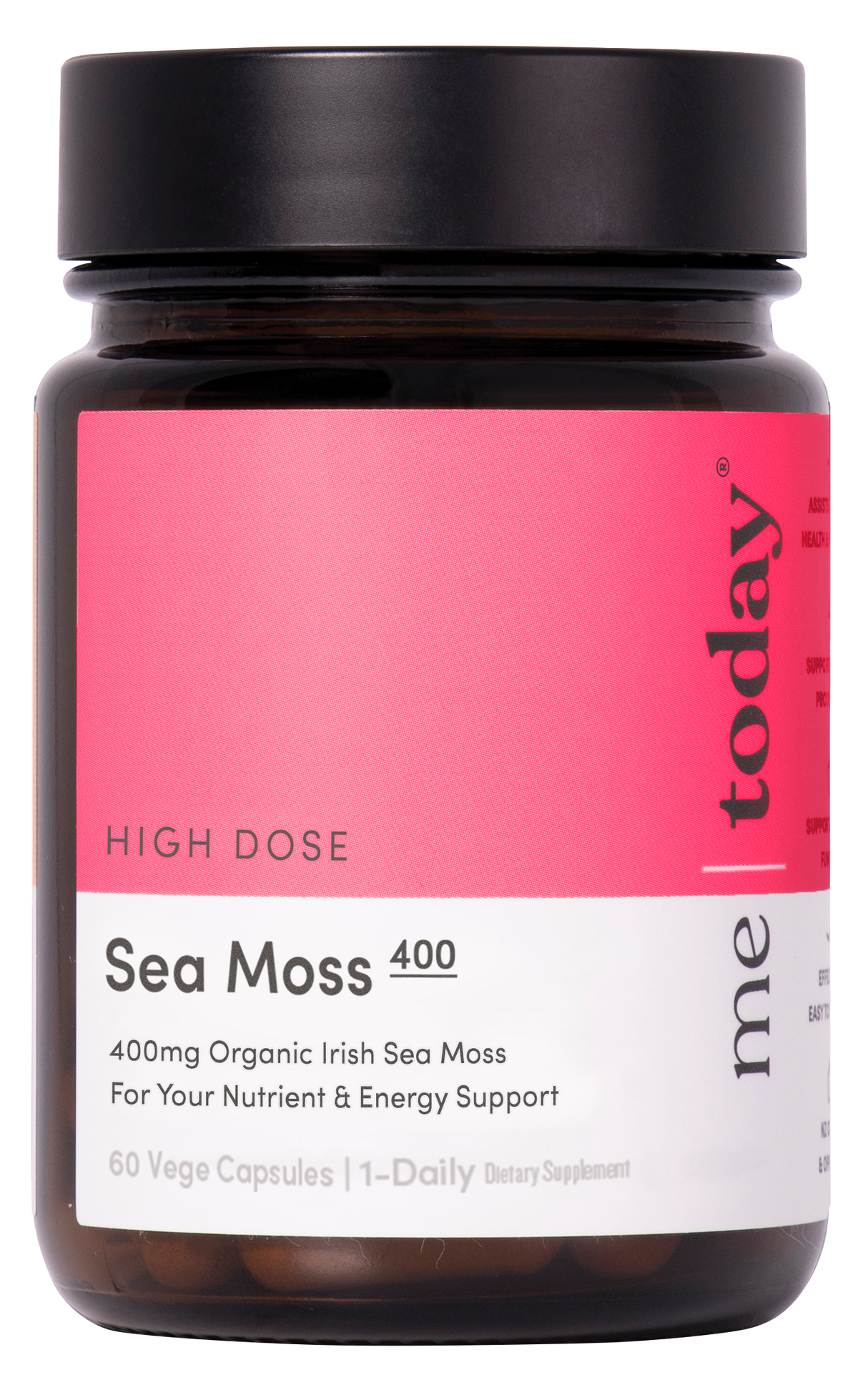 me today High Dose Sea Moss 400