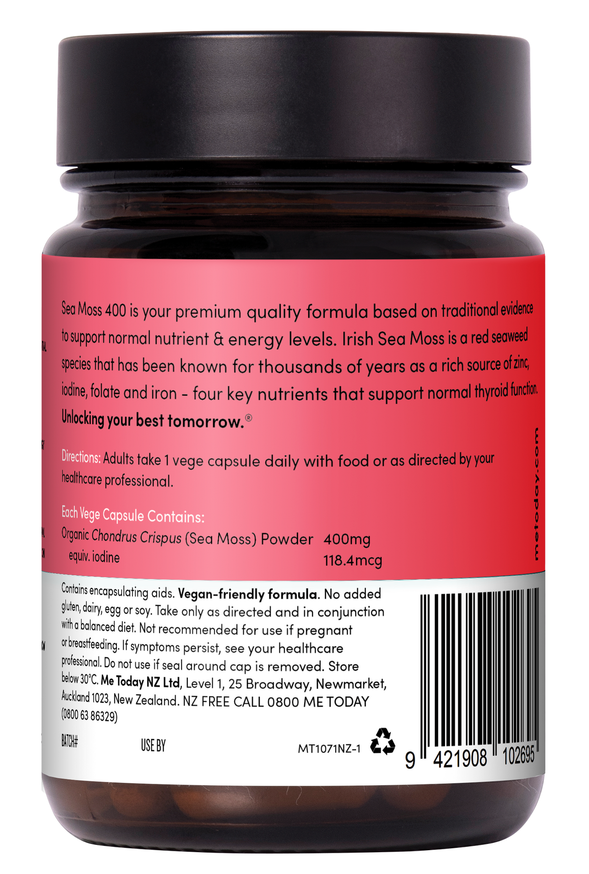 me today High Dose Sea Moss 400
