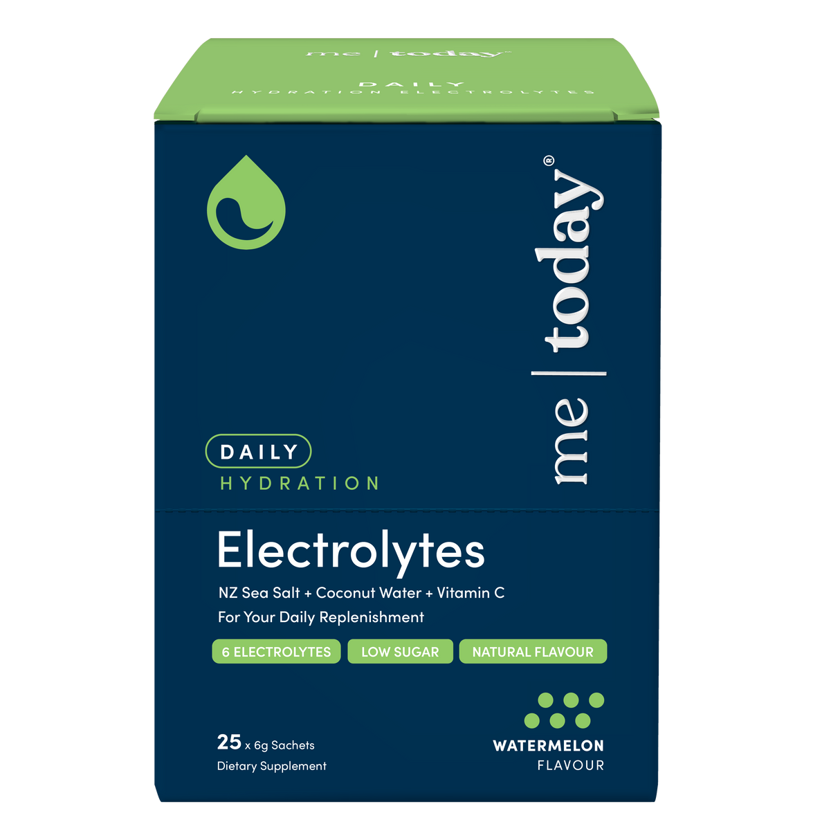 Me Today Daily Hydration Electrolytes Watermelon 25x6g 150g