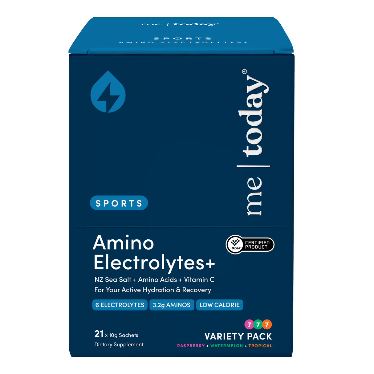 Me Today Sports Amino Electrolytes+ Variety 21x10g 210g