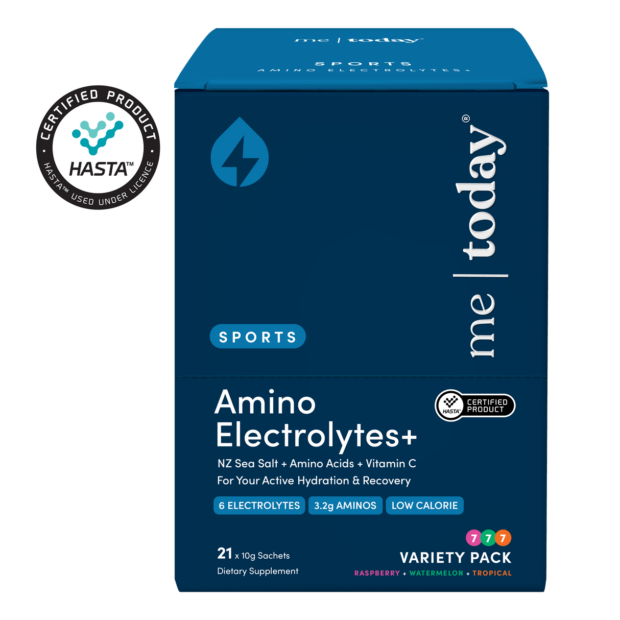 Me Today Sports Amino Electrolytes+ Variety 21x10g 210g