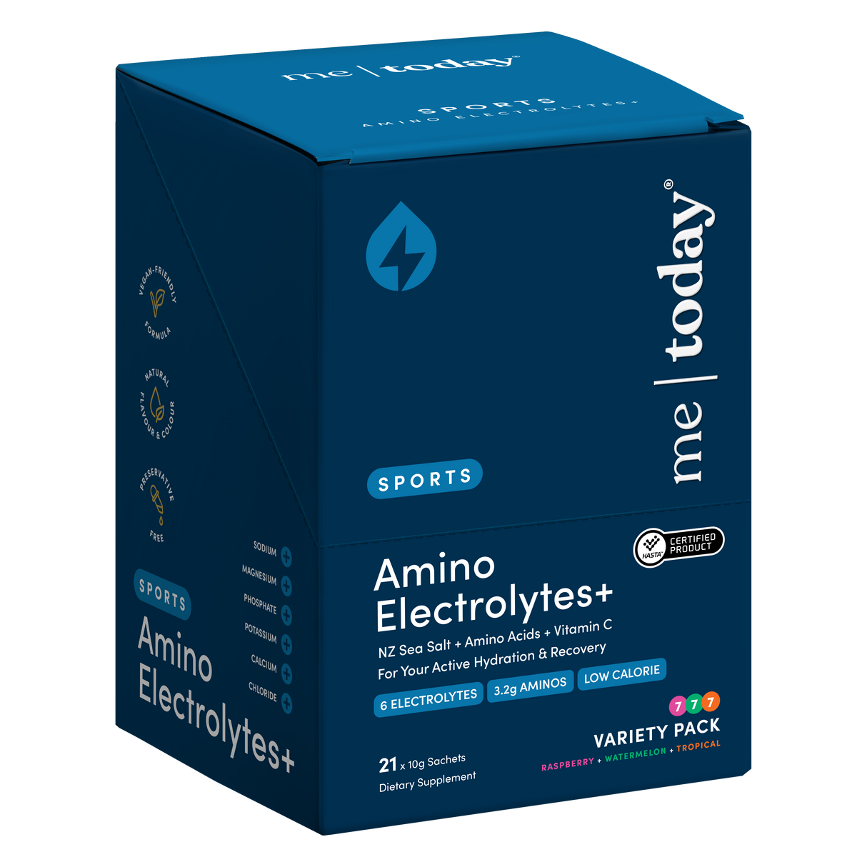 Me Today Sports Amino Electrolytes+ Variety 21x10g 210g