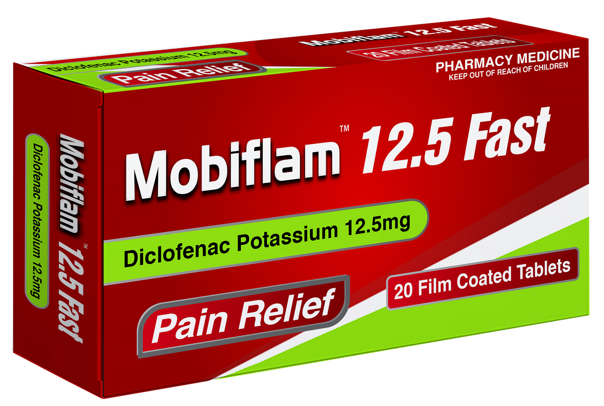 MOBIFLAM Diclofen Pot 12.5mg Tab 20s