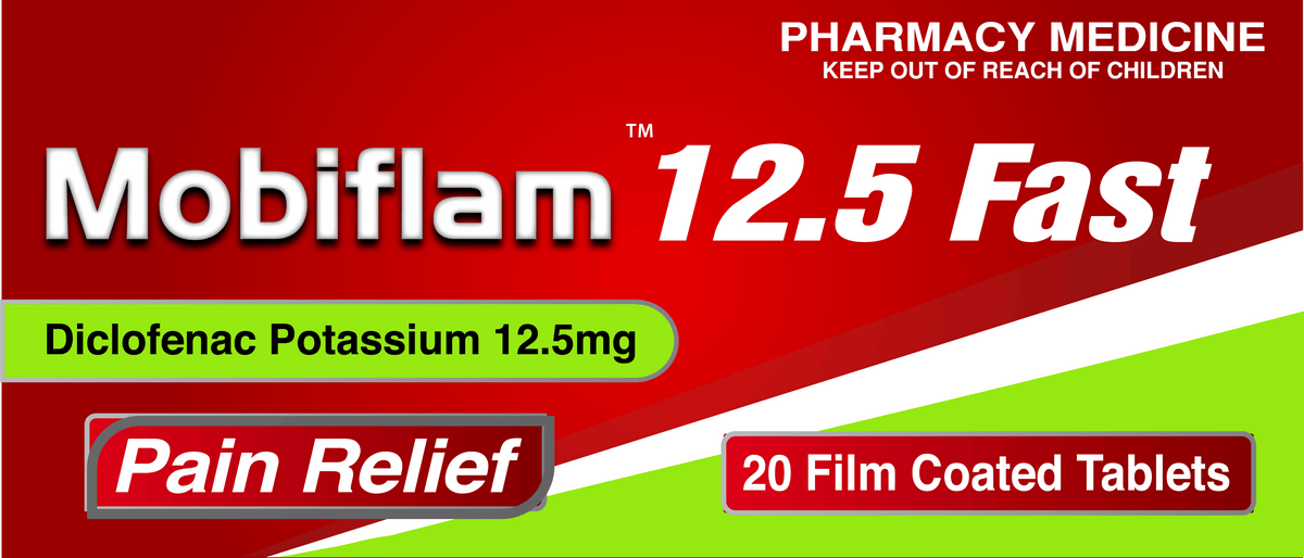 MOBIFLAM Diclofen Pot 12.5mg Tab 20s
