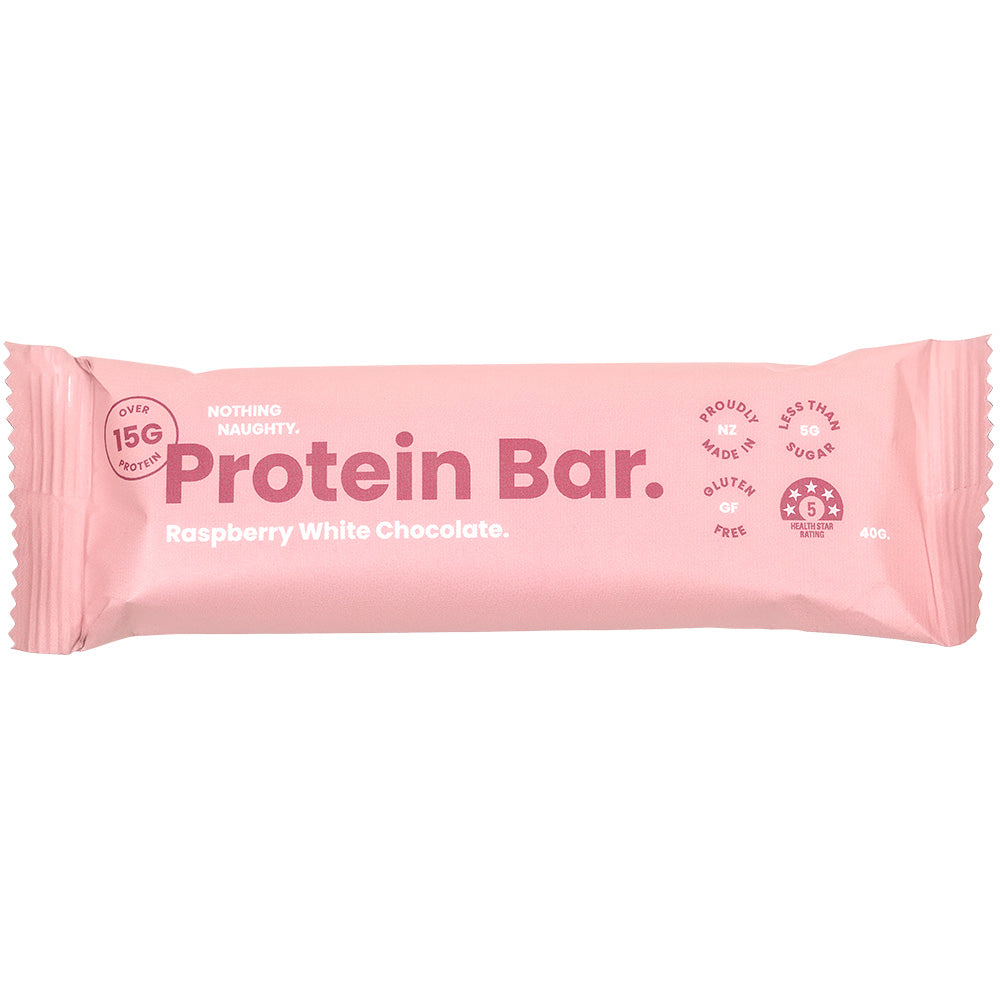 Nothing Naughty Protein Bar 40 g - Raspberry