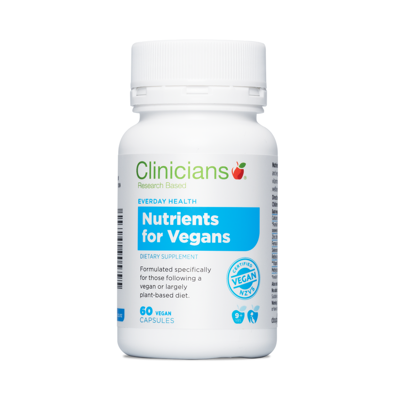 Clinicians Nutrients for Vegans 60s